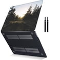 thumbnail image 1 of Hard Shell Compatible with Released MacBook Pro 13 inchs with Cable Tie Model: A1706 A1708 A1989 A2159 A2251 A2289 A2338 M1 Blue series A 0148, 1 of 5