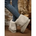 thumbnail image 6 of Womens Snow Boots Cozy Fluffy Faux Fur Lined Winter Platform Shoes Stylish Warm Casual Outdoor Footwear, 6 of 7