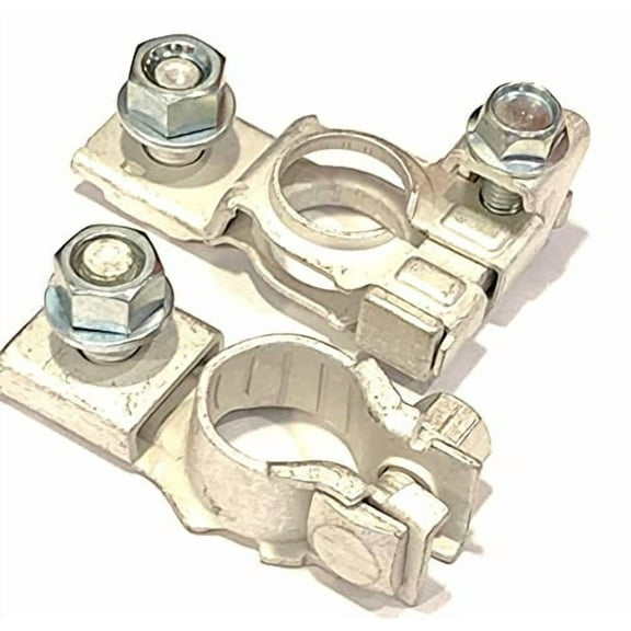 Terminal Set!! NEW 90982-05058 9098205058 POSITIVE Battery Terminal & 9098206061 90982-06061 NEGATIVE Battery Terminal Nut for Camry Avalon RAV4 etc