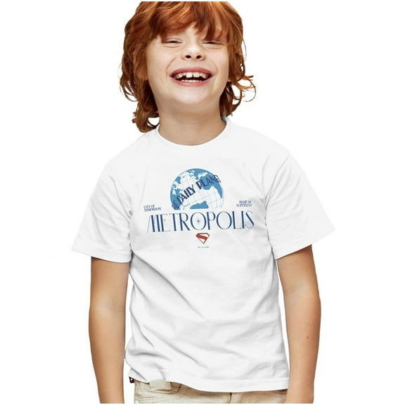Superman 2025 Metropolis Kids T Shirt for Youth Boys and Girls