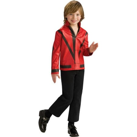 Morris Costumes Boys Michael Jackson Red Thriller Jacket Child Large, Style