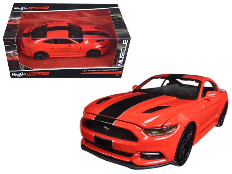 2015 FORD MUSTANG GT RED "CLASSIC MUSCLE" 1/24 DIECAST MODEL BY MAISTO 31369