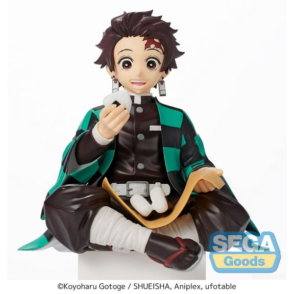 SEGA Demon Slayer: Kimetsu No Yaiba Tanjiro Kamado Premium Perching Figure, 5.9" Tall