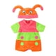 thumbnail image 2 of Juguetes de piscina, juguetes para bebés, juguetes para niños pequeños, ropa para muñecas de 18 pulgadas, lindos dibujos animados de escarabajos, conjunto de mono, ropa para muñecas, accesorios de rop, 2 of 6