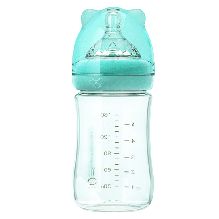 Anti-Colic Breastfeeding Bottles with Silicone Baby Bottle, Anti-Colic,  Natural Feel, Non-Collapsing Nipple