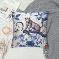 thumbnail image 2 of HENGT  Chinoiserie Monkey with Tiger Pattern Print Throw Pillow Covers Soft Cushion Cases for Couch Sofa Ethnic Home Decor for Bedroom,Living Room (NO Insert), 2 of 5