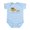 Sky Blue, variant on CafePress - For Daddy Infant Bodysuit - Baby Light Bodysuit, Size Newborn - 24 Months