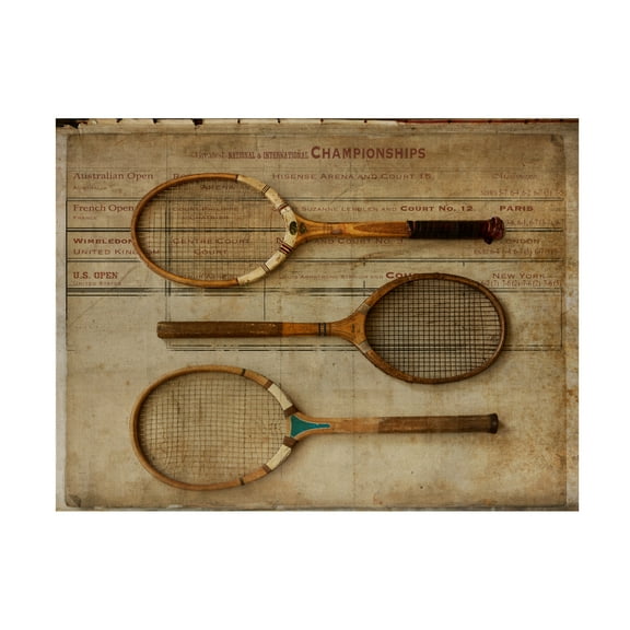 Symposium Design 'Game Set And Match' Canvas Art