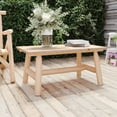 thumbnail image 1 of vidaXL Coffee Table 90x50x41 cm Solid Wood Spruce, 1 of 4