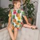 thumbnail image 4 of Balery Hawaiian Pineappl Conjunto de Pijama Infantil de Manga Corta con Estampado – Ropa de Dormir de Algodón Suave-XX-Large, 4 of 6