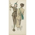 thumbnail image 2 of Anonymous 11x18 Black Ornate Wood Framed Double Matted Museum Art Print Titled - Impeccabl Tailor (1948), 2 of 5