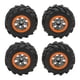 thumbnail image 3 of Neumáticos de coche RC, 4 piezas Neumáticos de coche RC Accesorios de coche RC Juego de neumáticos de goma Funcionalidad de alta precisión, 3 of 14