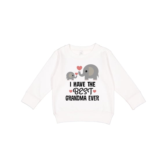 Inktastic Grandkids Best Grandma Ever Toddler Sweatshirt