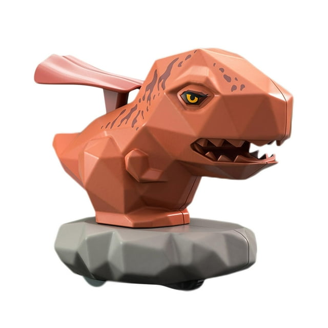 Coche de juguete Hugo inercial de dinosaurio Naranja