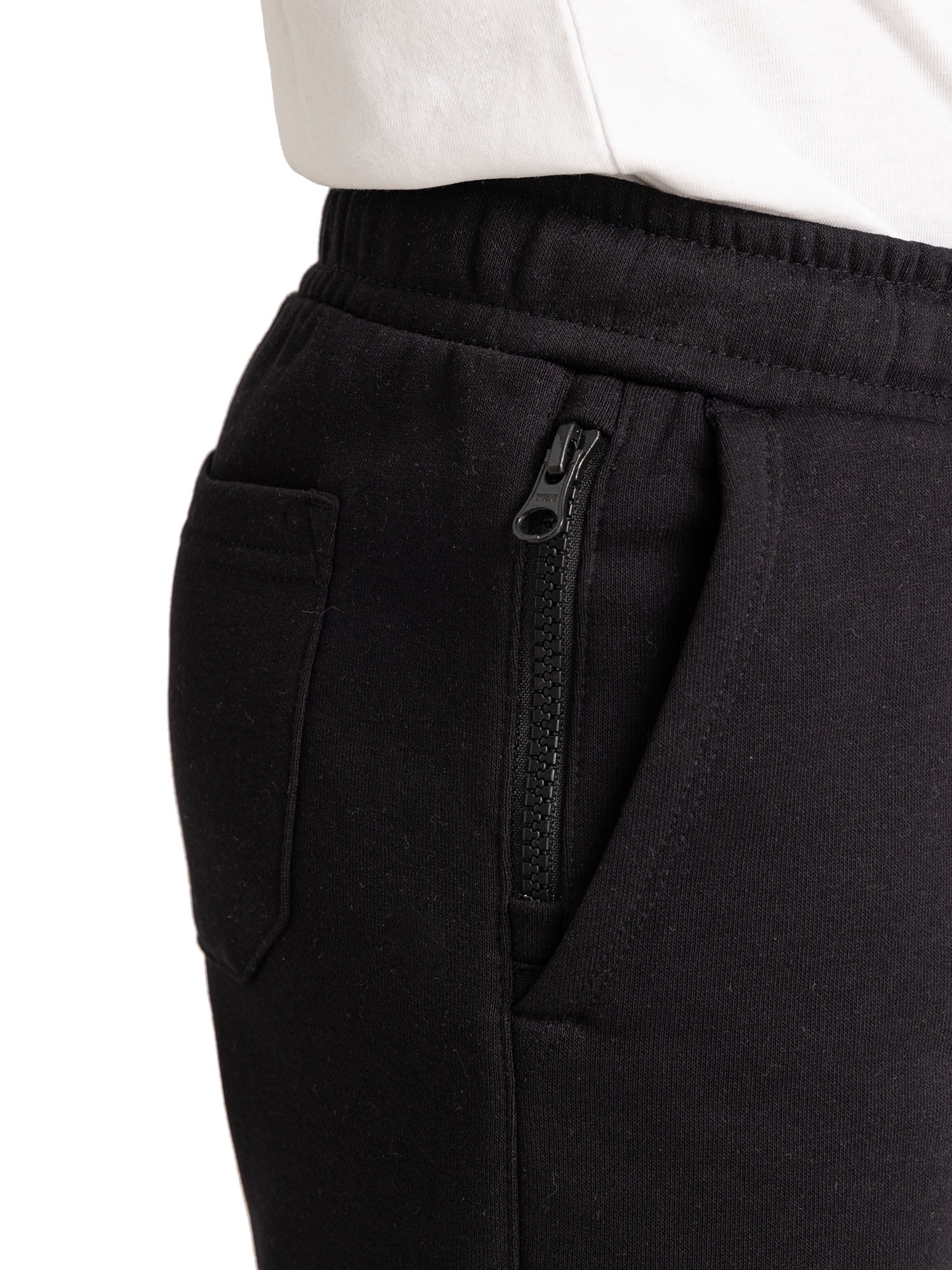 U.S. Polo Assn. Boys Fleece Short with Zipper Pockets, Sizes 4-18