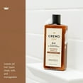 thumbnail image 4 of Cremo 2-in-1 Mens Shampoo & Conditioner, Bourbon Vanilla Scent, 16 fl oz, Cleanses & Moisturizes Hair, 4 of 10