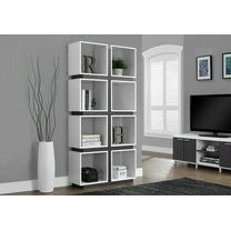 Bookcase - 71"H / White / Grey