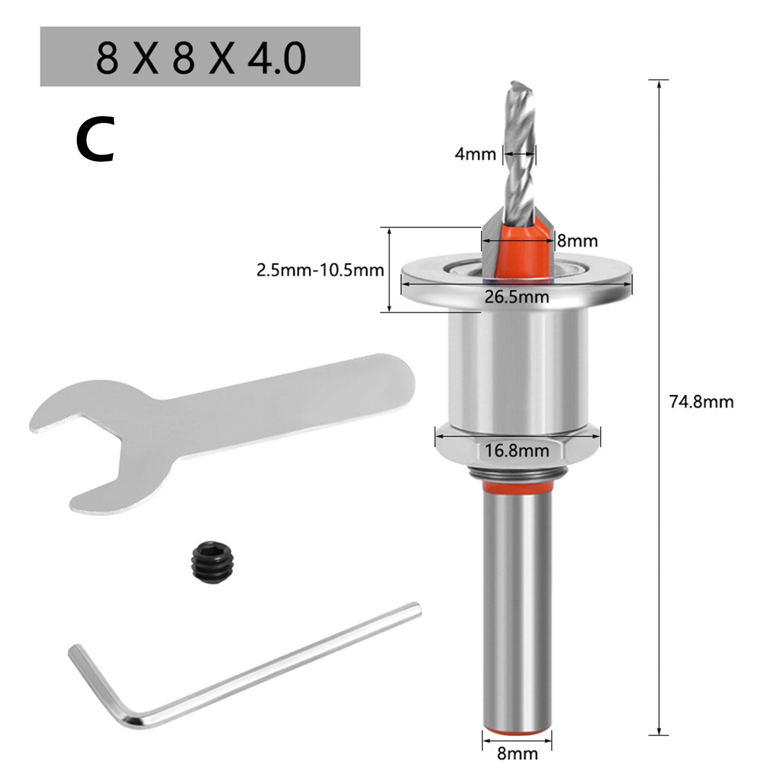 Adjustable Counterbore Drilling Taper Hole Drilling Drilling Step Screw