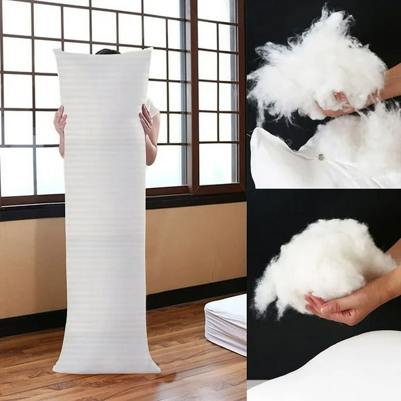 Hugging Body Pillow White High Elasticity Anime Body Pillow Core Men Women Pillow Home Use Cushion Rectangle 150x50cm 120x40cm