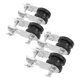 thumbnail image 5 of TABLETREANDS 4Ud Accesorio Para Ventilador De Con Soporte Universal En Hierro Y Clip Pulley Plata, 5 of 8