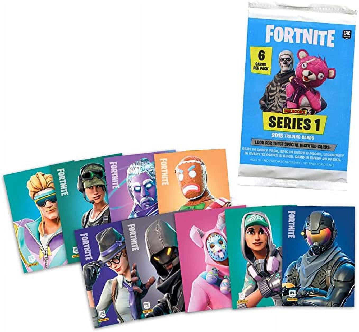 Fortnite Trading Cards Series 1 Foil Pack - 6 Cards