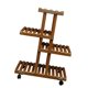thumbnail image 1 of Soporte para plantas, estantes para macetas, adorno versátil, soporte de metal para plantas que ahorra espacio 4 capas con ruedas, 1 of 8