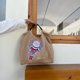 thumbnail image 4 of Bolso de mano bordado para mujer, bolso de hombro esponjoso Kawaii, bolso de compras suave y versátil, 4 of 6