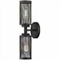 thumbnail image 3 of Livex Lighting 2 Light Black Wall Sconce, 3 of 4