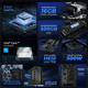 thumbnail image 3 of Computadora Xtreme PC Gaming Intel Core I5 12400 16GB SSD 500GB Monitor 23.8 75Hz WIFI Ultron negro, 3 of 6