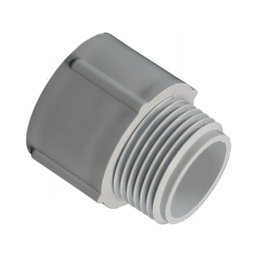1 Pc, Cantex 1/2 In. D Pvc Male Adapter For Pvc