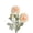 Yellow, variant on 1PC Single Stem Artificial Flower,Realistic Flocked Lotus Peony Faux Flower,Fade Resistant for Indoor Outdoor Decor,Perfect for Home Wedding Party Shop Display