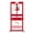 6T Red, variant on QinaQin 6-Ton Hydraulic Press Tool, h-Type Hydraulic Workshop Press with Movable Platform, Portable Benchtop Press, Suitable for Garages, Metalworking and Diy Projects