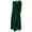 Army Green, variant on Women's Velvet Homecoming Dresses Fall Winter Long Sleeve Flowy Cocktail Party Long Maxi Dress Casual Loose Crewneck Pleated A Line Holiday Dress with Pockets