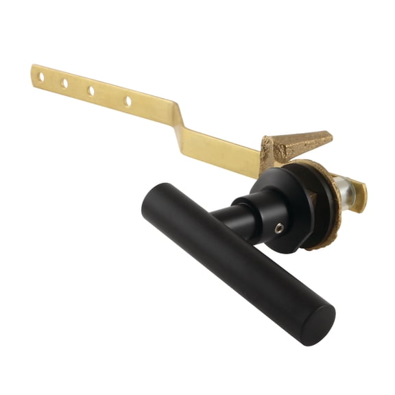 Kingston Brass KTCML0 Manhattan Front Mount Toilet Tank Lever, Left/Right Installation in Matte Black