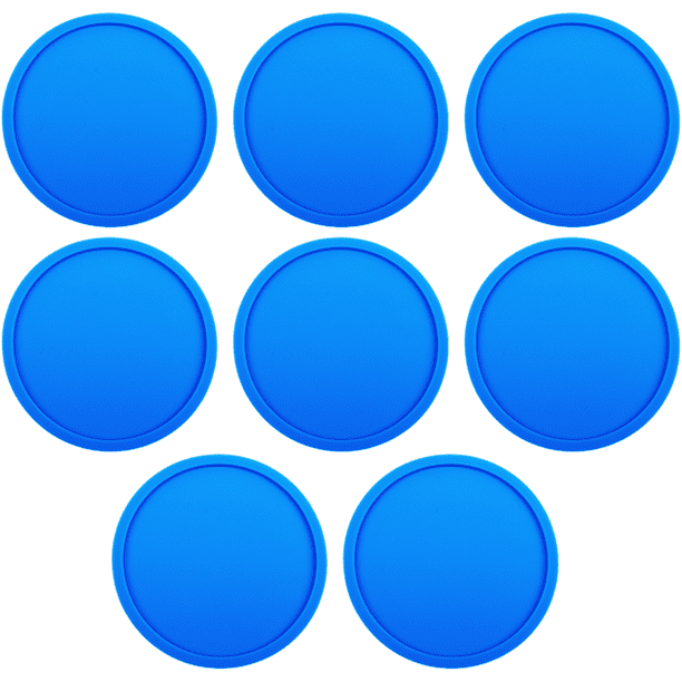 Almohadilla antideslizante de aislamiento térmico de silicona de 8 piezas, azul MFZFUKR CPB-DE-WX702-4