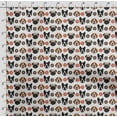 thumbnail image 4 of Soimoi Dog Print,Cotton Poplin, Sewing Fabric Sold by The Yard 42 Inch Wide,Sewing Craft Quilting/Quilt Making Fabric, Red,White,Black, 4 of 5
