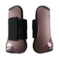 thumbnail image 2 of Botas Denteras Abiertas de Caballo Sunnimix Bota de Tendón de Caballo Marrón XL, 2 of 8