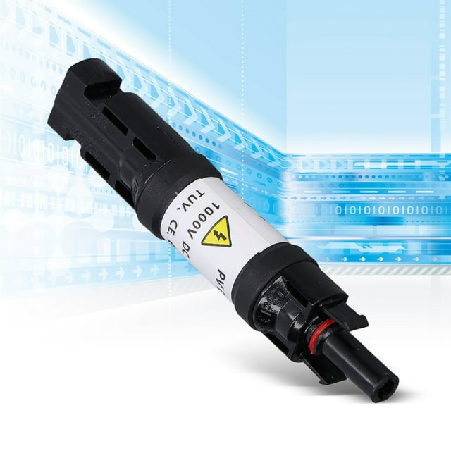 Solar Panel Connector, 1000V IP67 Waterproof Male Female Built in Diode Solar Wire Connectors Solar Panel Cable Connectors