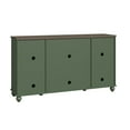 thumbnail image 6 of FESTIVO 63" Vintage Style Kitchen Buffet Sideboard Cabinet w/ Drawers - Green, 6 of 6