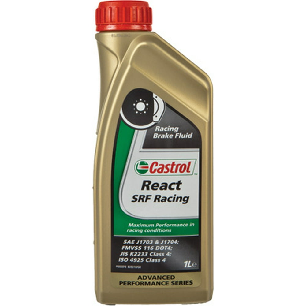 Castrol SRF Racing Brake Fluid 1 liter 12512 - Walmart.com - Walmart.com