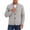 Gray -AW23, variant on Men's Cardigan Sweater Long Sleeve V Neck Button Down Sweater Casual Lightweight Business Outwear Open Front Cardigans Army Green M