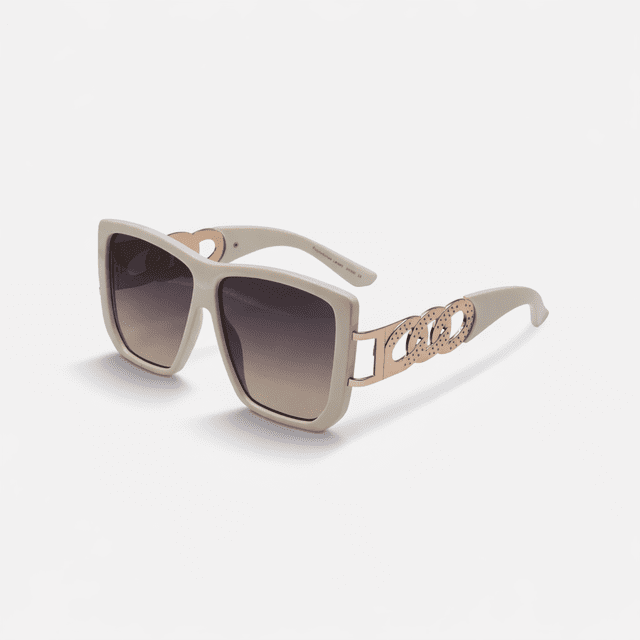 GAFAS DE SOL CUADRADAS BLANCAS SUN183 F3133