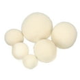 thumbnail image 4 of Bolas suavizantes, 6 piezas de bolas de secado de lana Bolas suavizantes de telas Bolas de secado Resultados impresionantes, 4 of 14