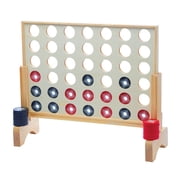 Franklin Sports 51202 Jumbo Connect 4 Yard Outdoor Indoor Family Sport Game Set