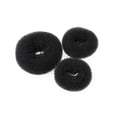 thumbnail image 2 of Kit de peinado para mujer con agujas, pinzas y almohadillas, juego completo de accesorios para el cabello para hacer tú misma, color negro., 2 of 4