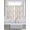 Grey, ginger yellow, variant on Blue Grey Botanical Bathroom Window Curtain, Spring Floral Summer Farmhouse Light Filtering Coffee Kitchen Curtains, Bedroom Living Room Curtains 2 Panel 84"x63"
