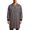Gray, variant on Reflective Strips Lab Coats for Men Long Sleeve Workwear Uniform Long Jackets Workshop Mechanic Coats with Pockets Gray S