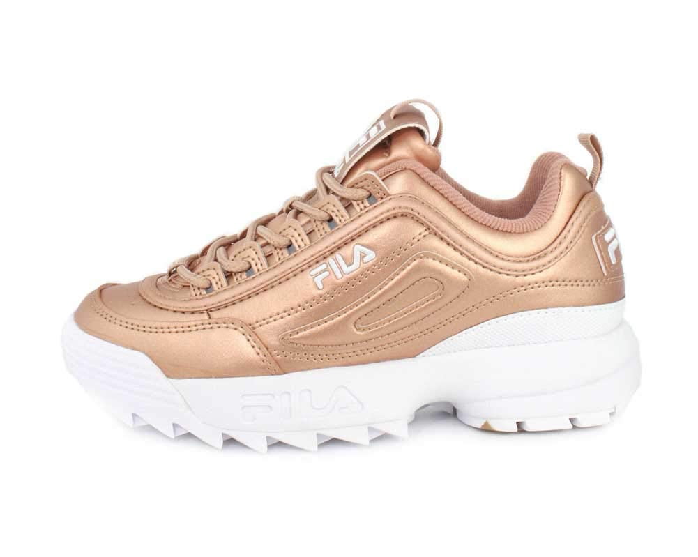 fila rose gold disruptor