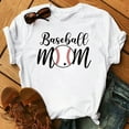 thumbnail image 5 of EQWLJWE Personalized Baseball Mom Shirt - Custom Baseball Mom Shirt with Name and Number, for Mothers Day, 5 of 5