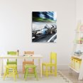 thumbnail image 3 of Stupell Industries Contemporary Speeding Racecar Driver Canvas Art, 24 x 30, by Christine Simpson Art, 3 of 8